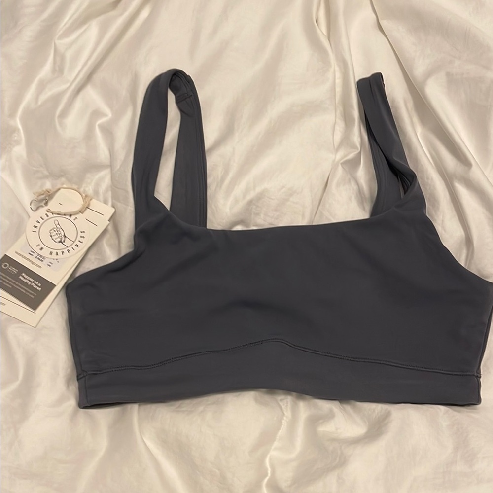 Vuori Gray Sports Bra
